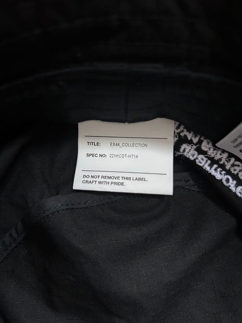 WTAPS ブラック バケットハット サイズ03 ジャングルハット　極美品