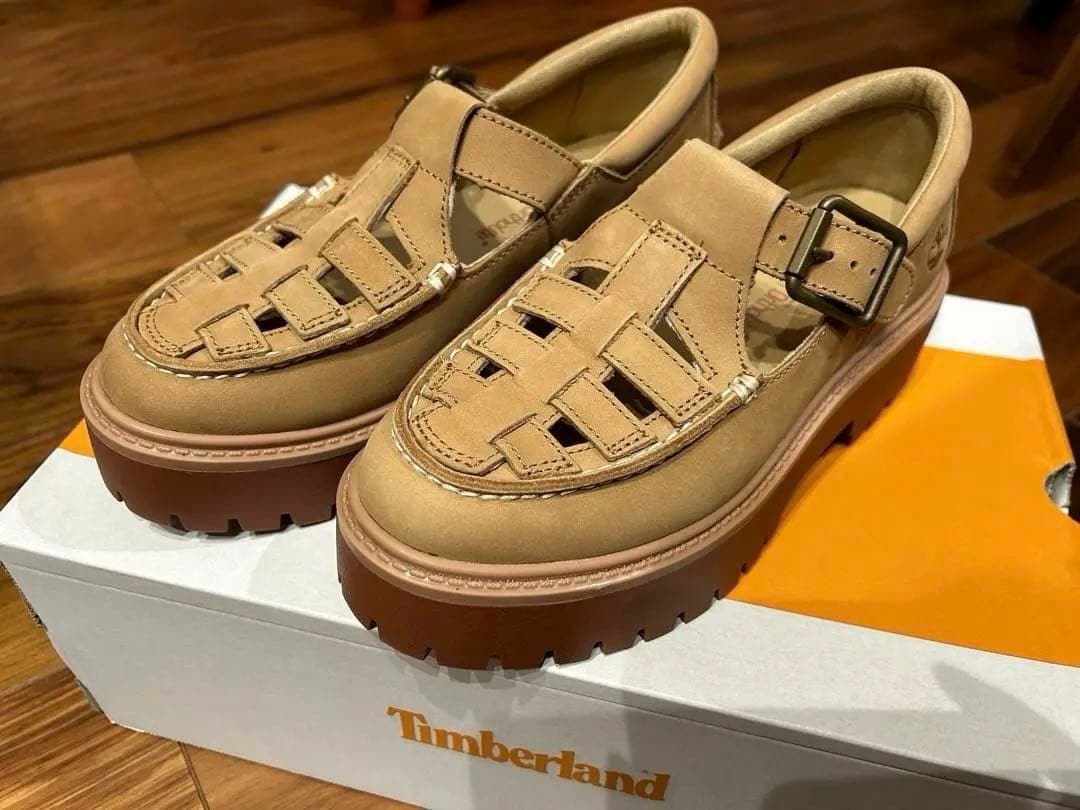 新品未使用【Timberland】ストーンストリートバックルシューズ23cm