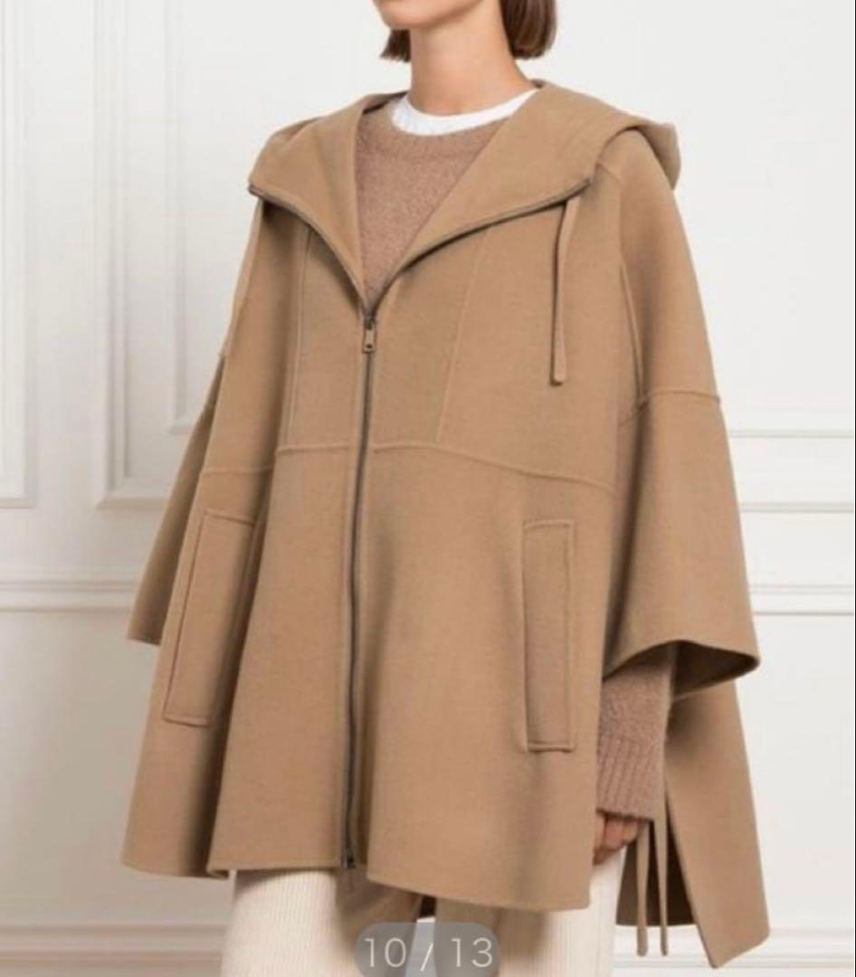 未使用級✨️2024　マックスマーラ　ポンチョ　クチートアマーノ　ピュアウール