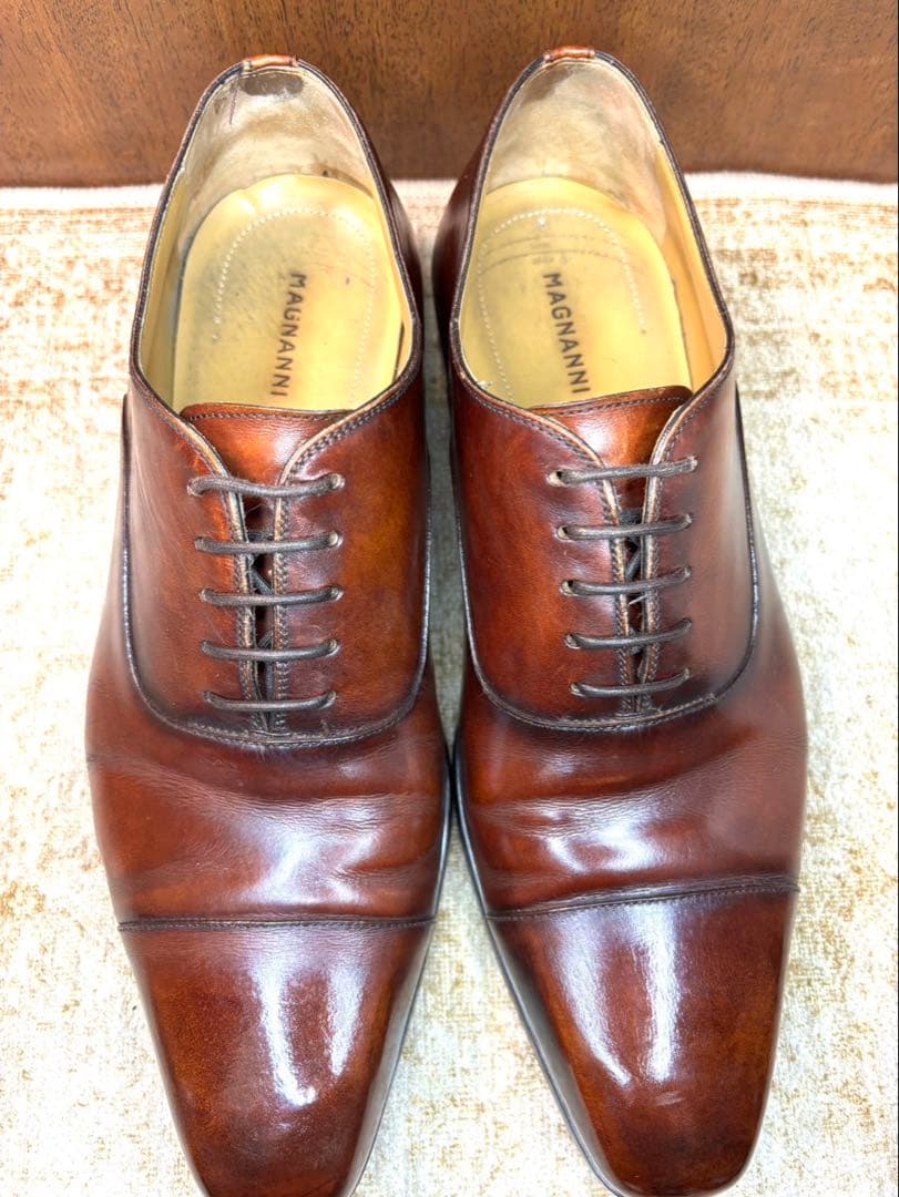 MAGNANNI マグナーニ　ストレートチップ　EU40(25) ブラウン