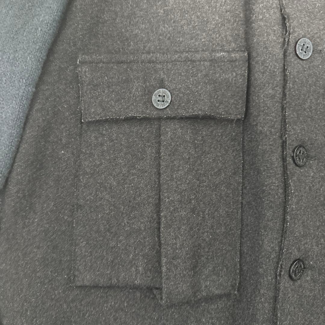 ジャケット・アウター 00s STONE  wool oversized jacket