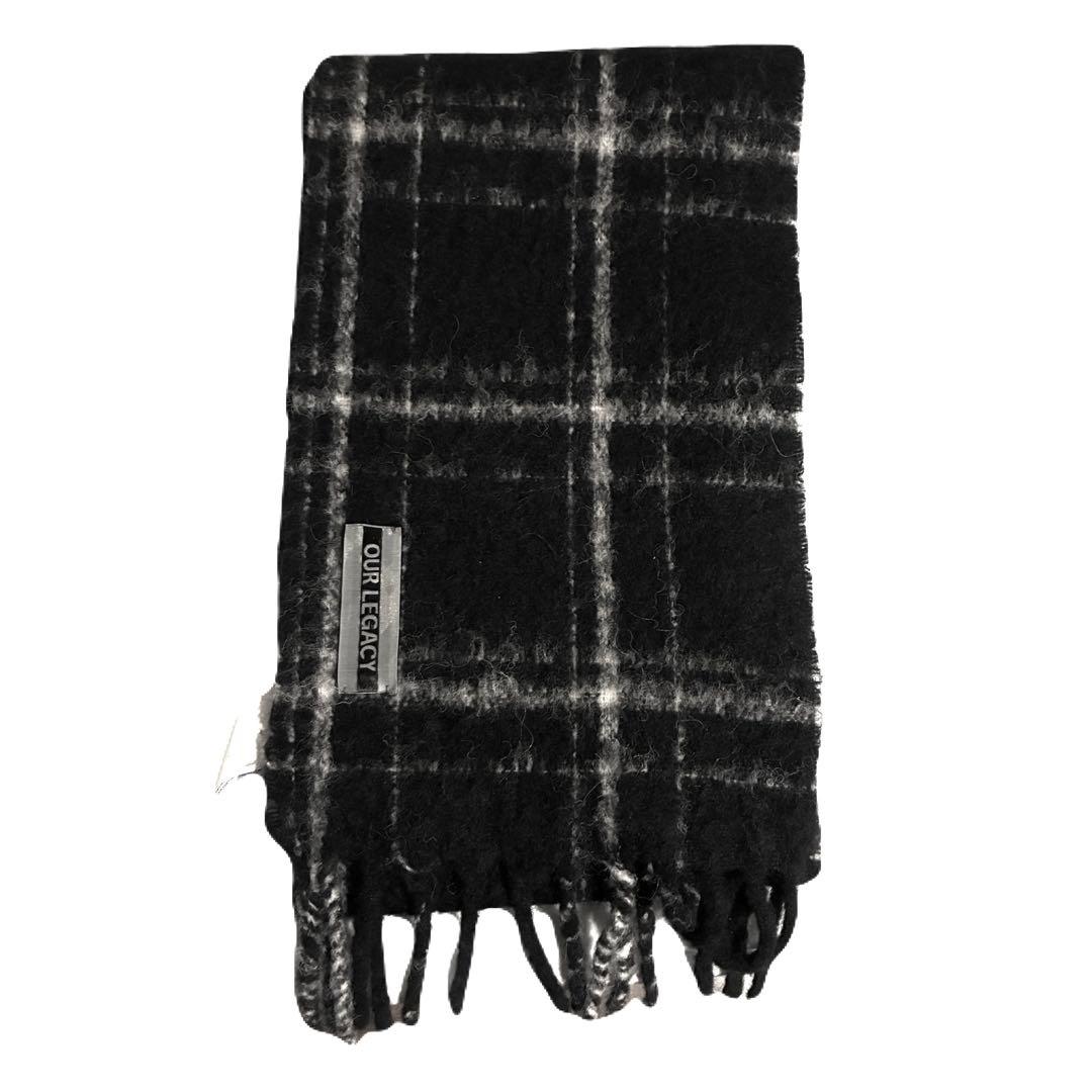 小物 our legacy black muffler