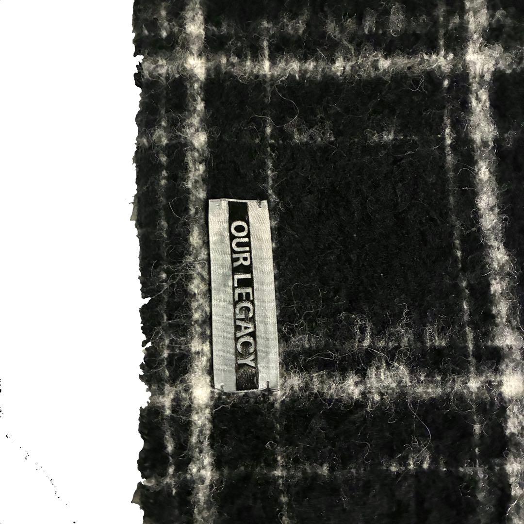 小物 our legacy black muffler