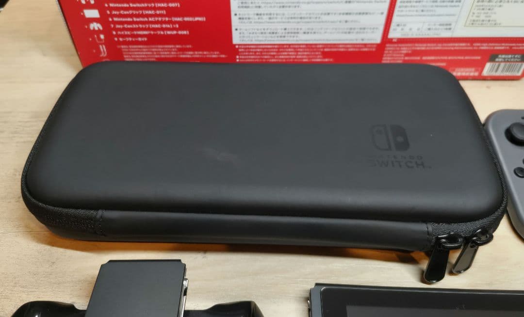 【k0310ohra】NintendoSwitch本体 付属品完備箱付き