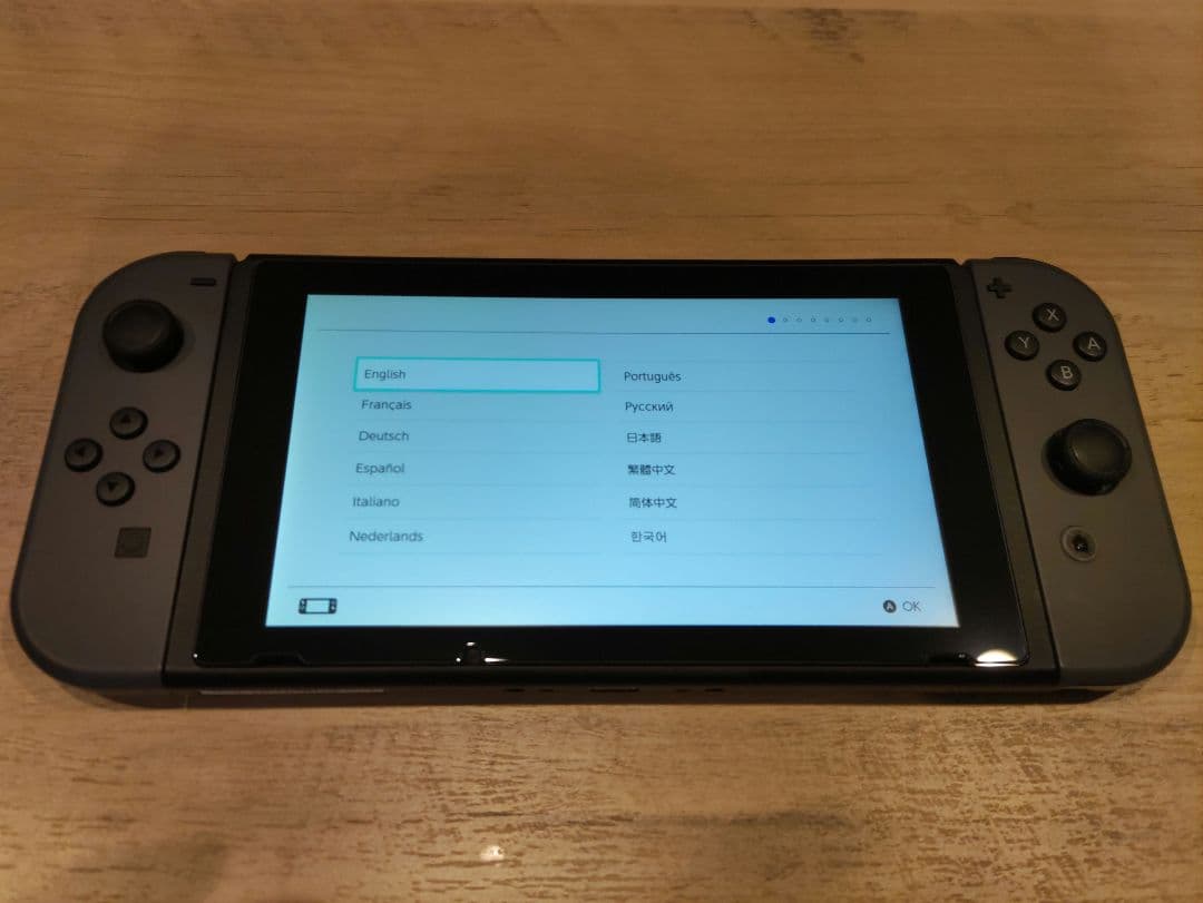 【k0310ohra】NintendoSwitch本体 付属品完備箱付き