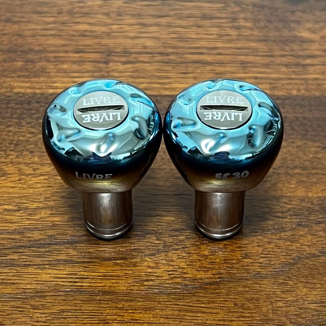 実釣未使用　リブレ　EF30 2個セット　オールチタンカラー