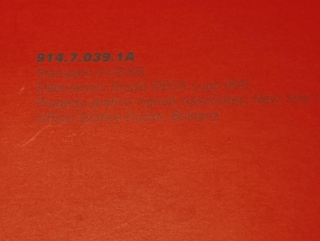 Ducati 998S マニュアル '02 131