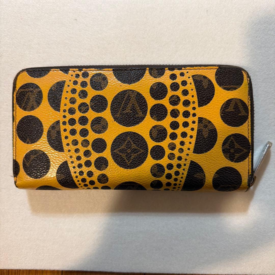 【レア】Louis Vuitton 草間彌生 長財布 パンプキンドット 箱付き