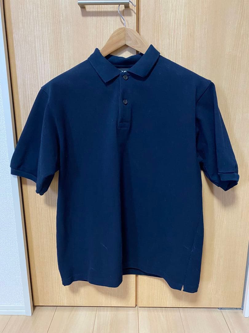 AUBERGE オーベルジュ NIVEN ポロシャツ 42 ネイビー 厚手