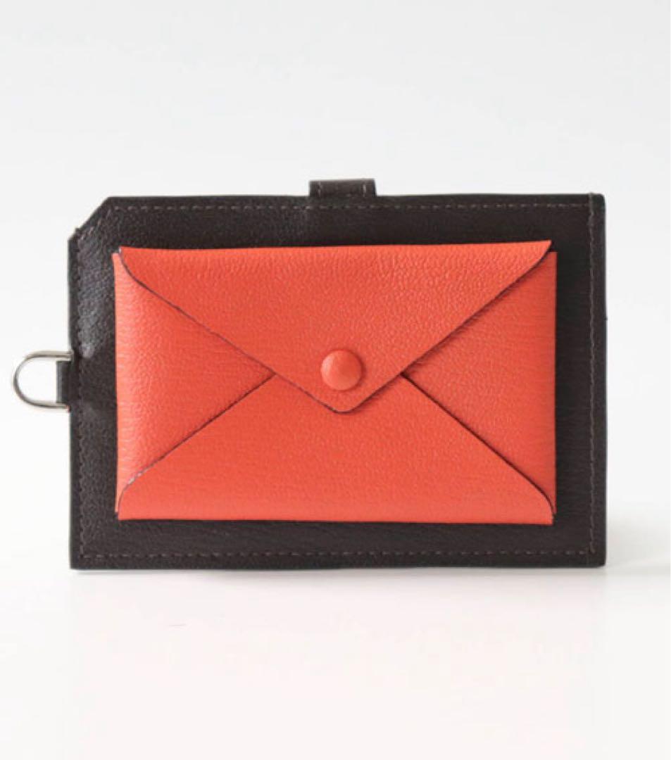 L'arcobaleno(ラルコバレーノ)ミニネックウォレット ブラウン