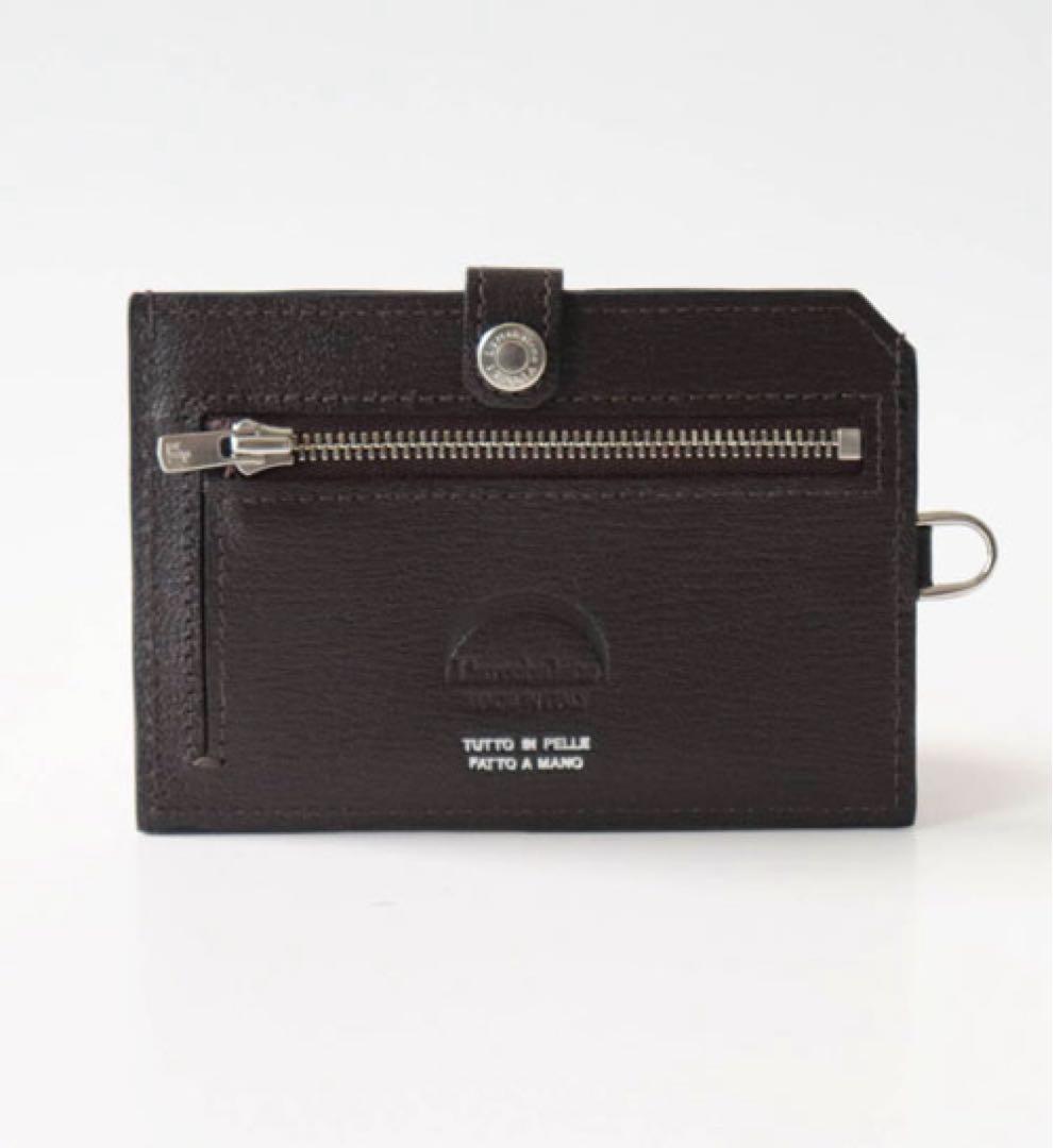 L'arcobaleno(ラルコバレーノ)ミニネックウォレット ブラウン
