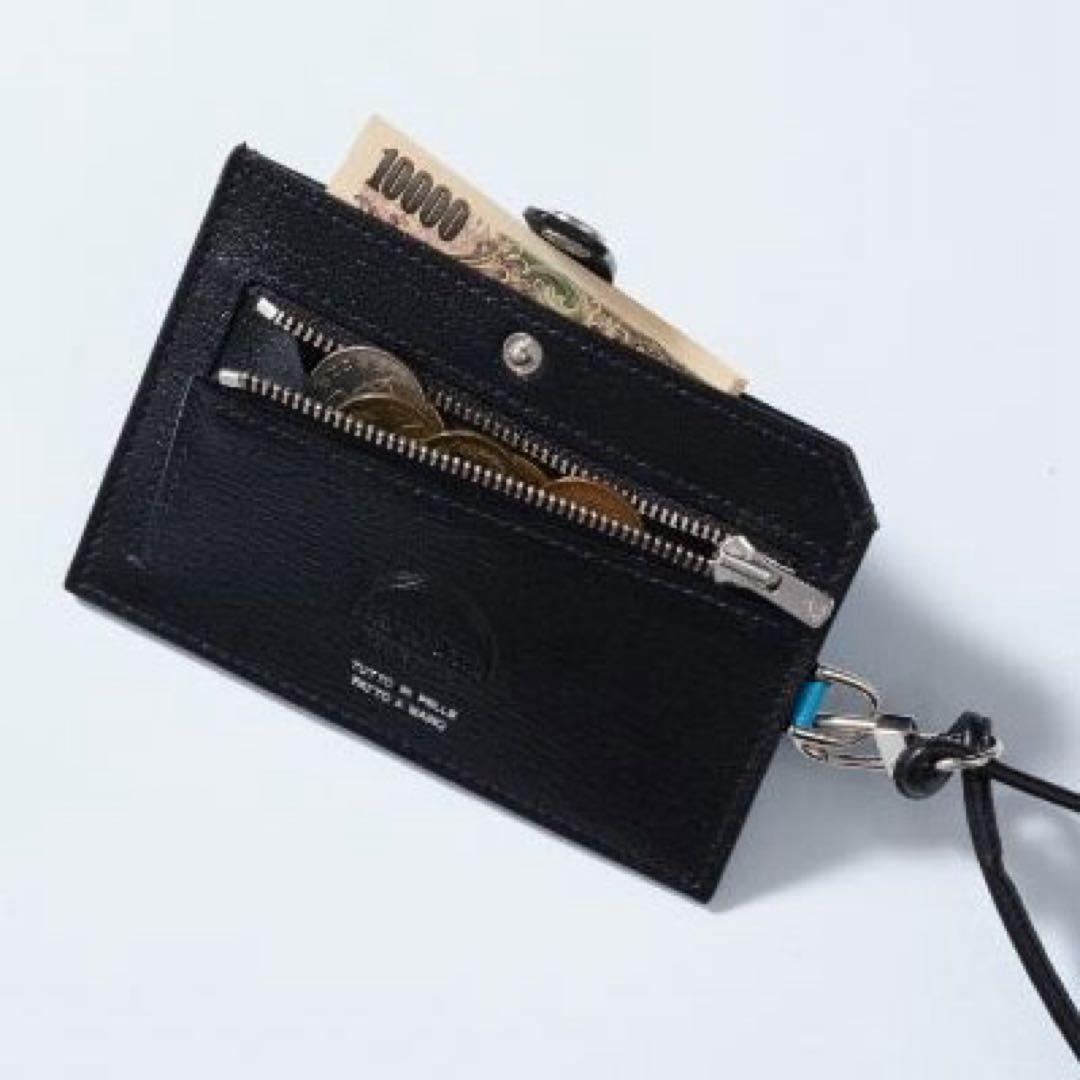 L'arcobaleno(ラルコバレーノ)ミニネックウォレット ブラウン