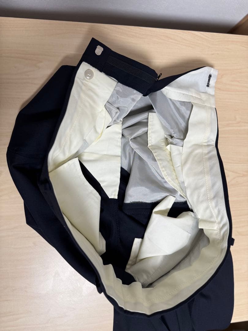 美品　ダーバン　スーツセットアップ　ネイビー　XL AB7 ウール100%