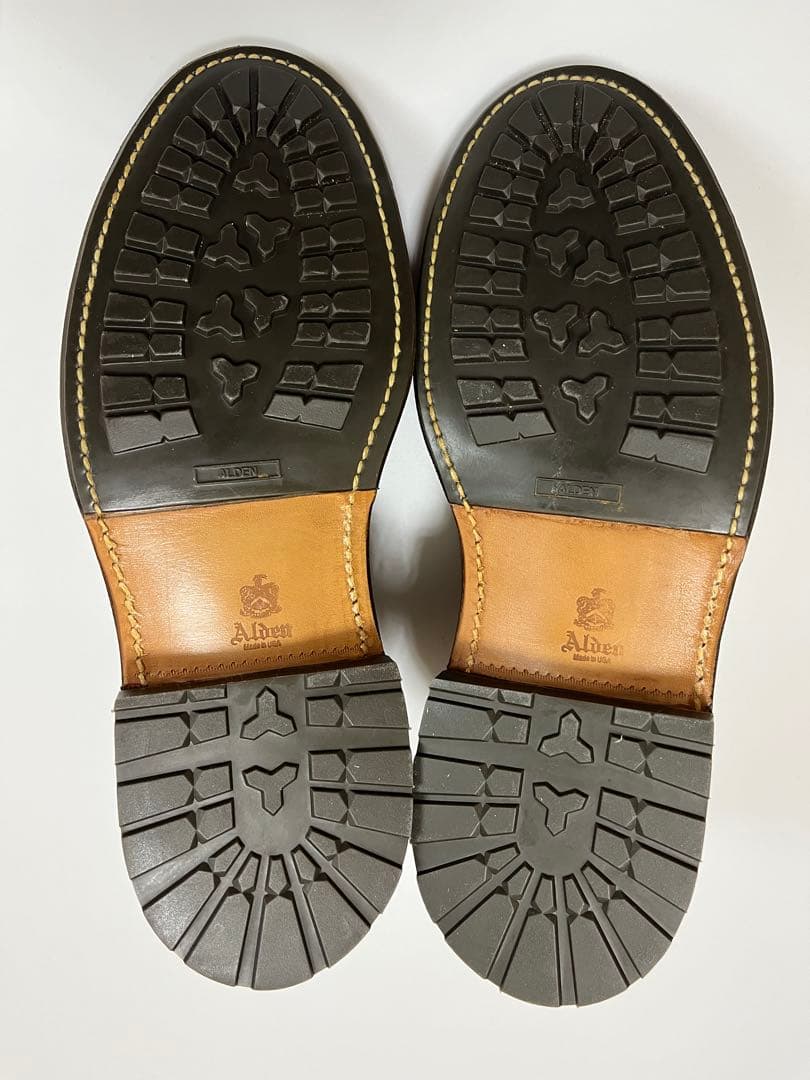 Alden × Leffot Whiskey Saddles D1307C