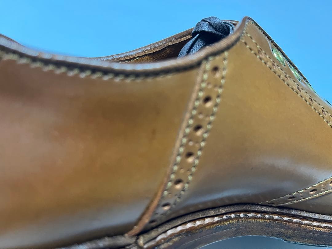 Alden × Leffot Whiskey Saddles D1307C