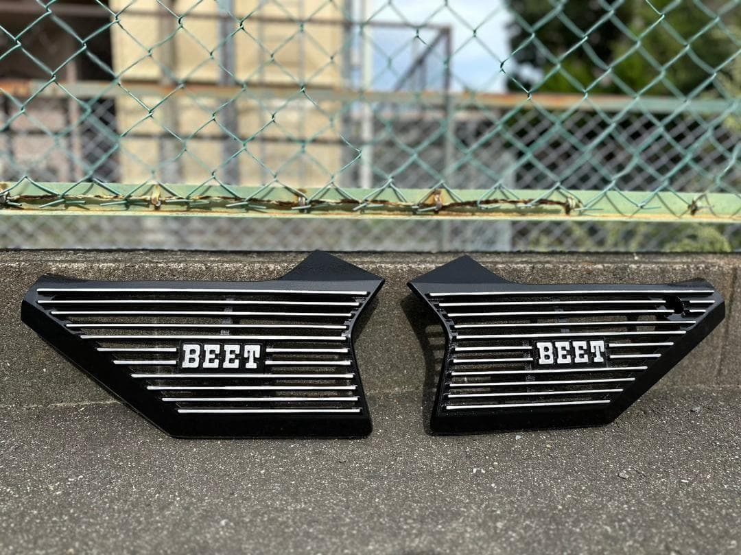 CBX400F アルフィン サイドカバー 黒/②CBX550F BEET キジマ