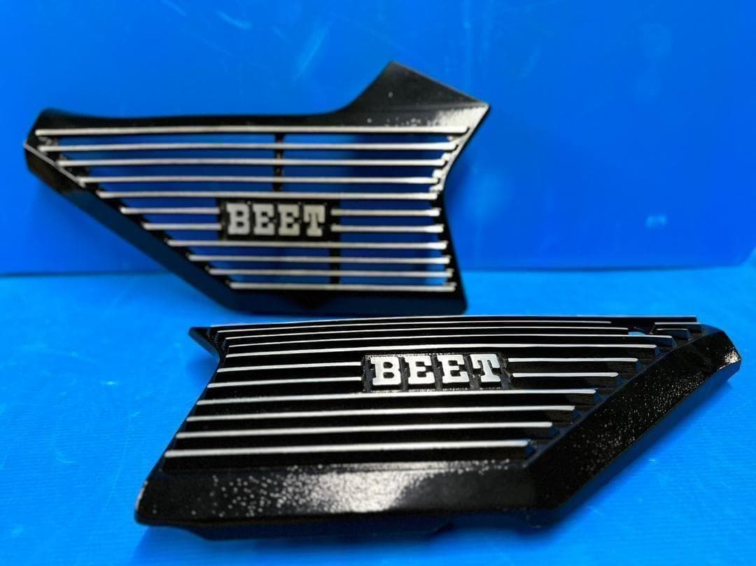 CBX400F アルフィン サイドカバー 黒/②CBX550F BEET キジマ