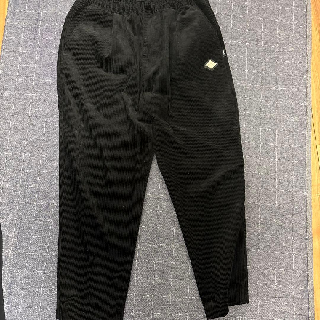BUDSPOOL コーデュロイパンツ XLサイズ ブラック
