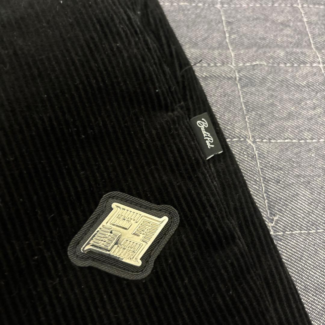 BUDSPOOL コーデュロイパンツ XLサイズ ブラック
