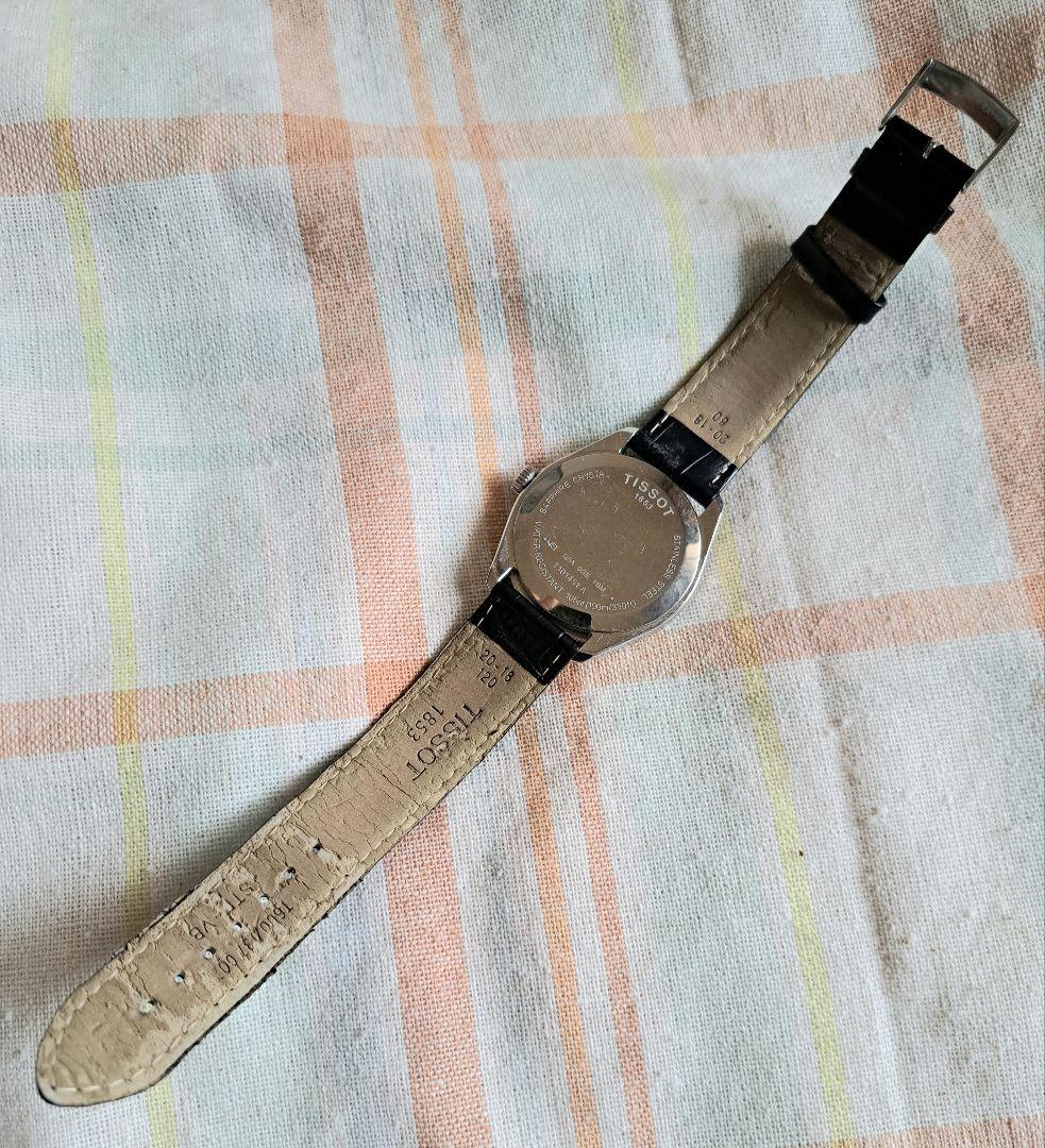 電池交換済 ティソ TISSOT クロノメーター 腕時計 クォーツ