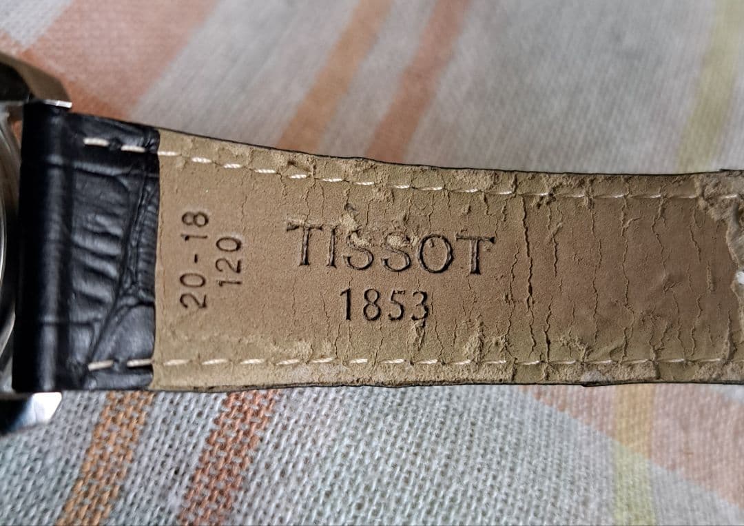 電池交換済 ティソ TISSOT クロノメーター 腕時計 クォーツ