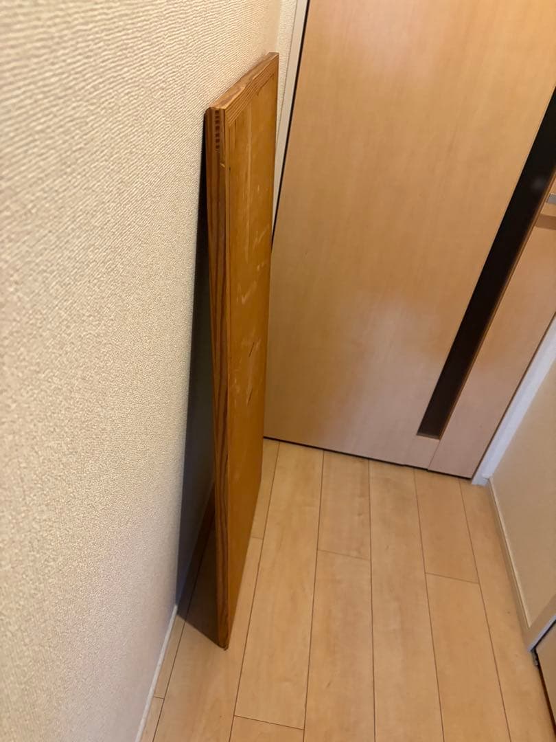 カントリー調 オーク材フレーム 大型ウォールミラー カナディアン/アンティーク