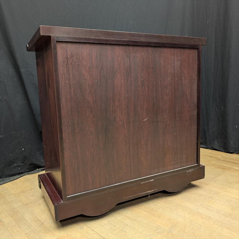 飛鳥工芸家具　欅　ケヤキ　欅箪笥　車箪笥　整理箪笥　箪笥　タンス　蟻組　民藝