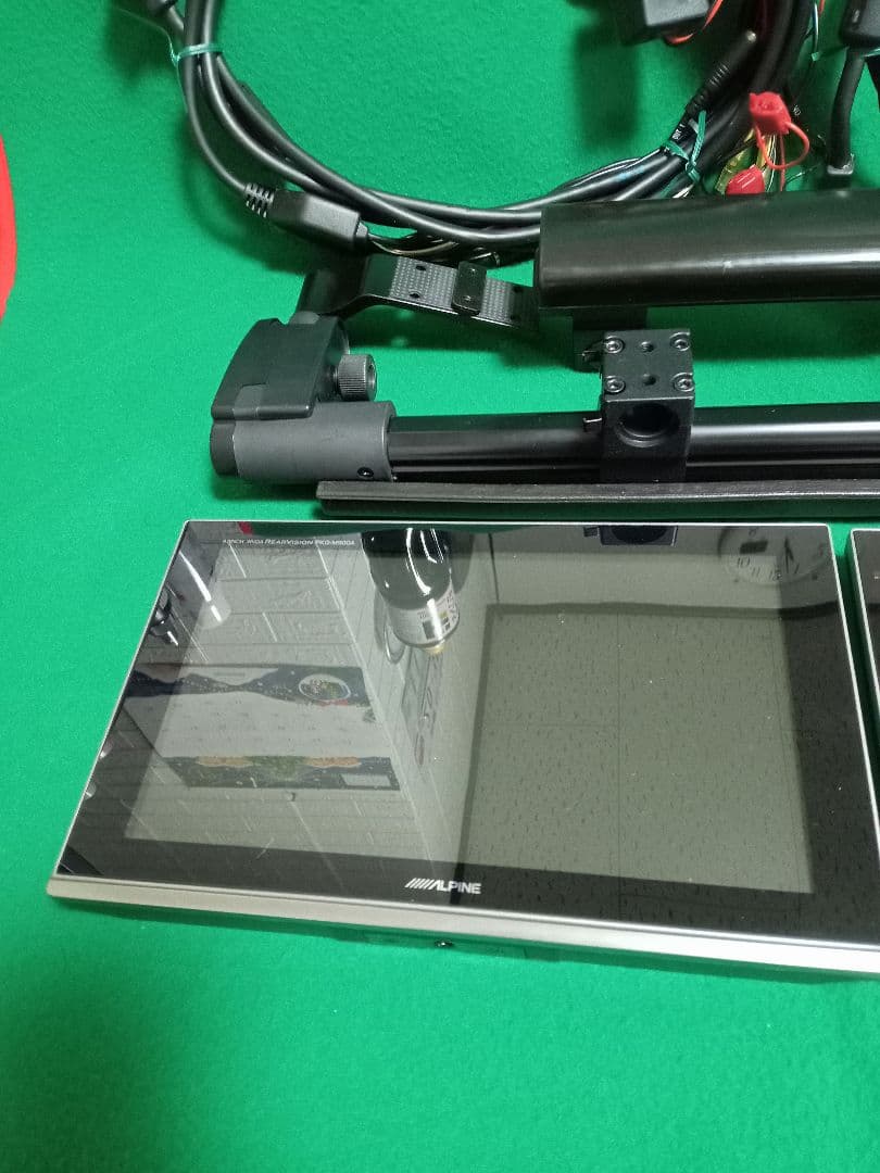 ALPINE ヘッドレスト9型モニター 2台セット