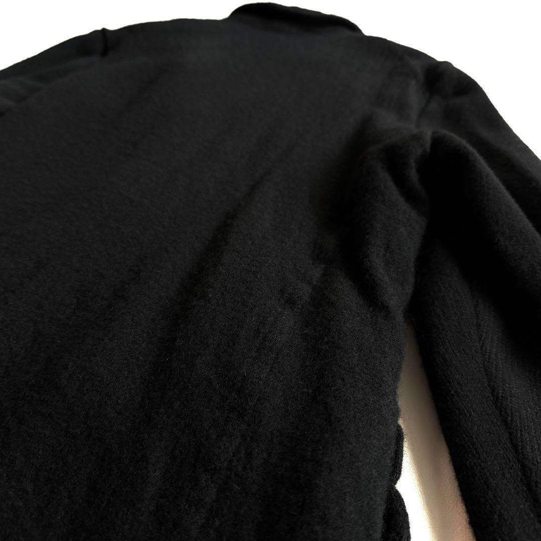 《美品》24aw コムデギャルソン シャツ ウール縮絨 ジャケット ブラック M