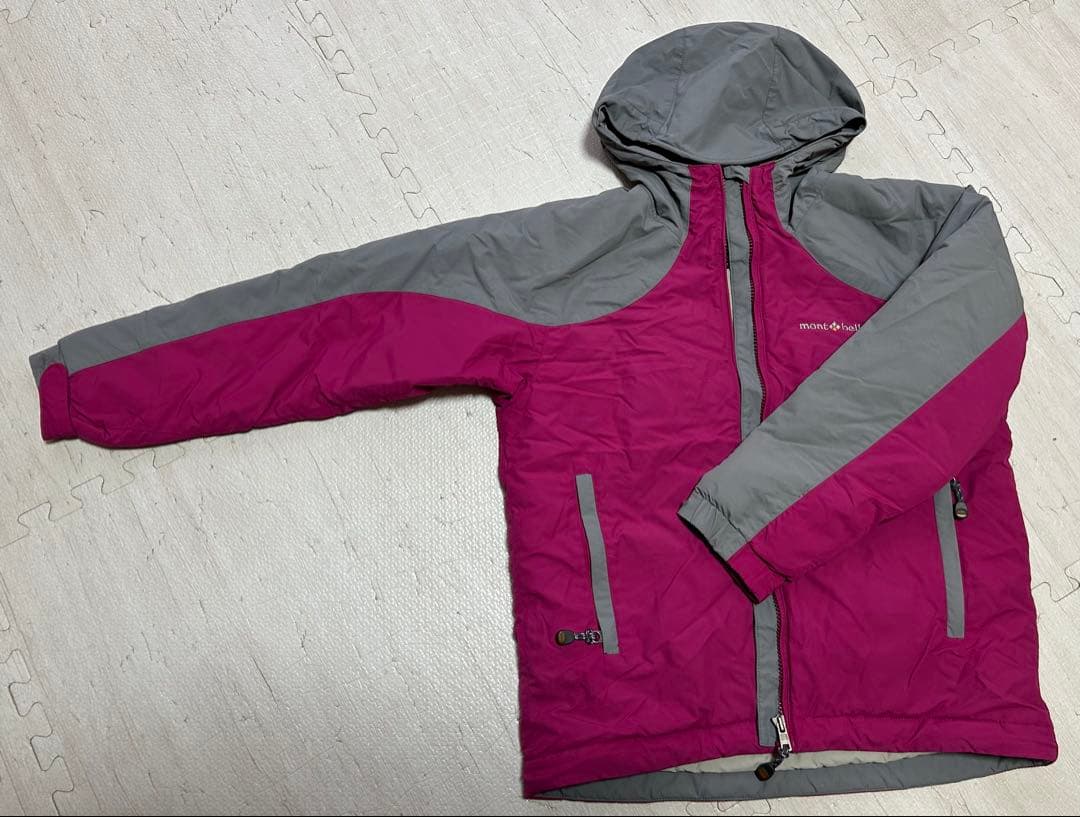 ★お値下げ★モンベル 子ども用スキーウェア 150 上下セットmont-bell