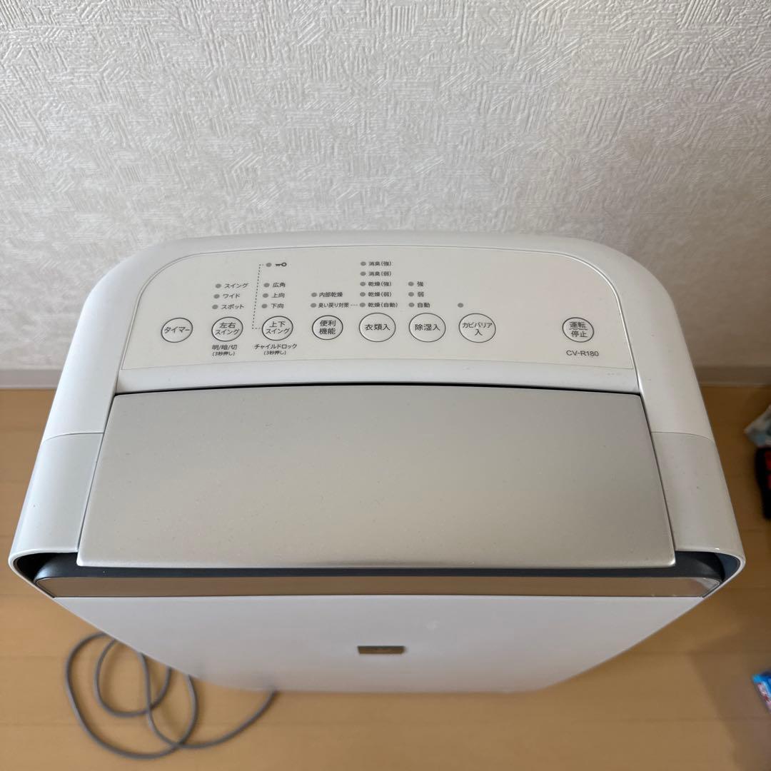 シャープ CV-R180-W 除湿機 18L/日 ハイパワーモデル