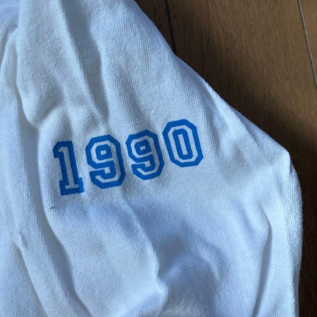 fresh jive2000年 プリント長袖カットソー