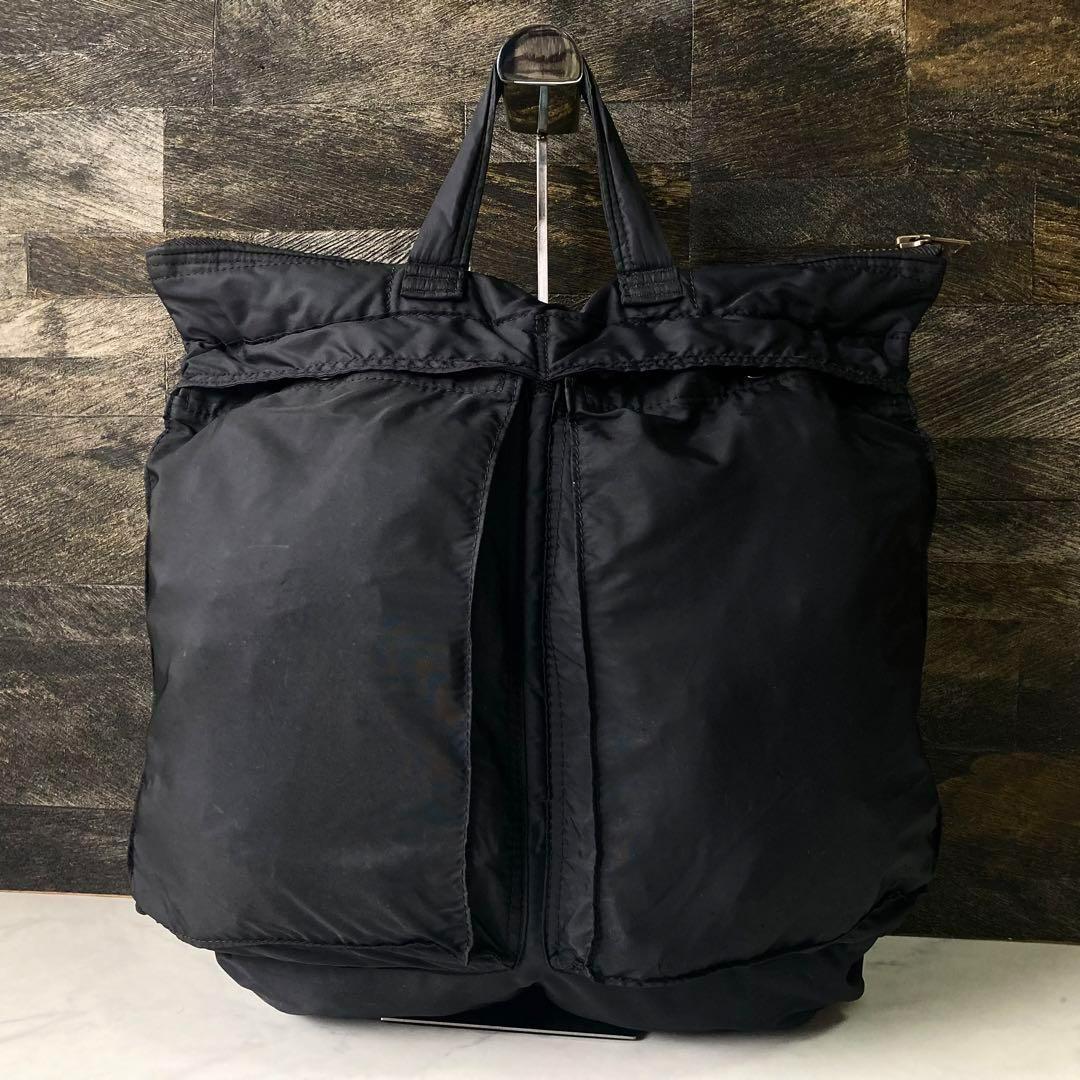 極希少 アナトミカ 別注 ポーター ヘルメットバック タンカー 黒