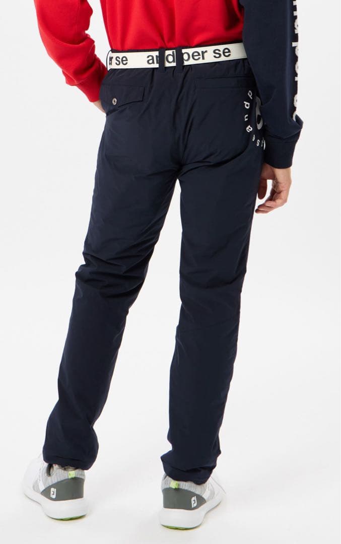 and per se エアロカプセル中綿パンツ マルチストレッチ/撥水/保温