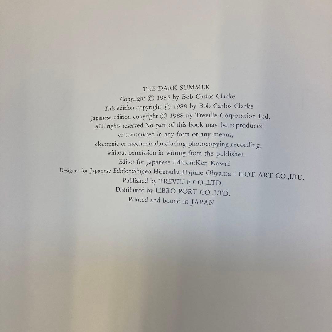THE DARK SUMMER　Bob Carlos Clarke