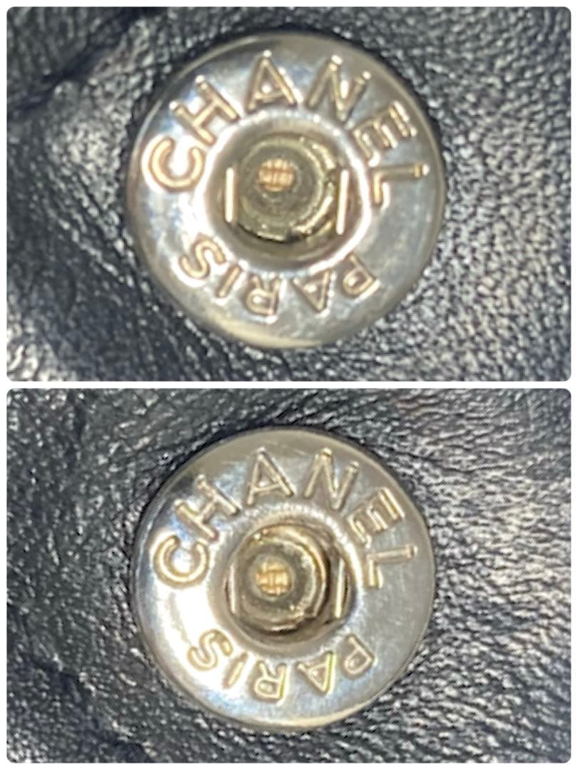 CHANEL シャネル　カンボンライン　レザー　6連キーケース ブラック