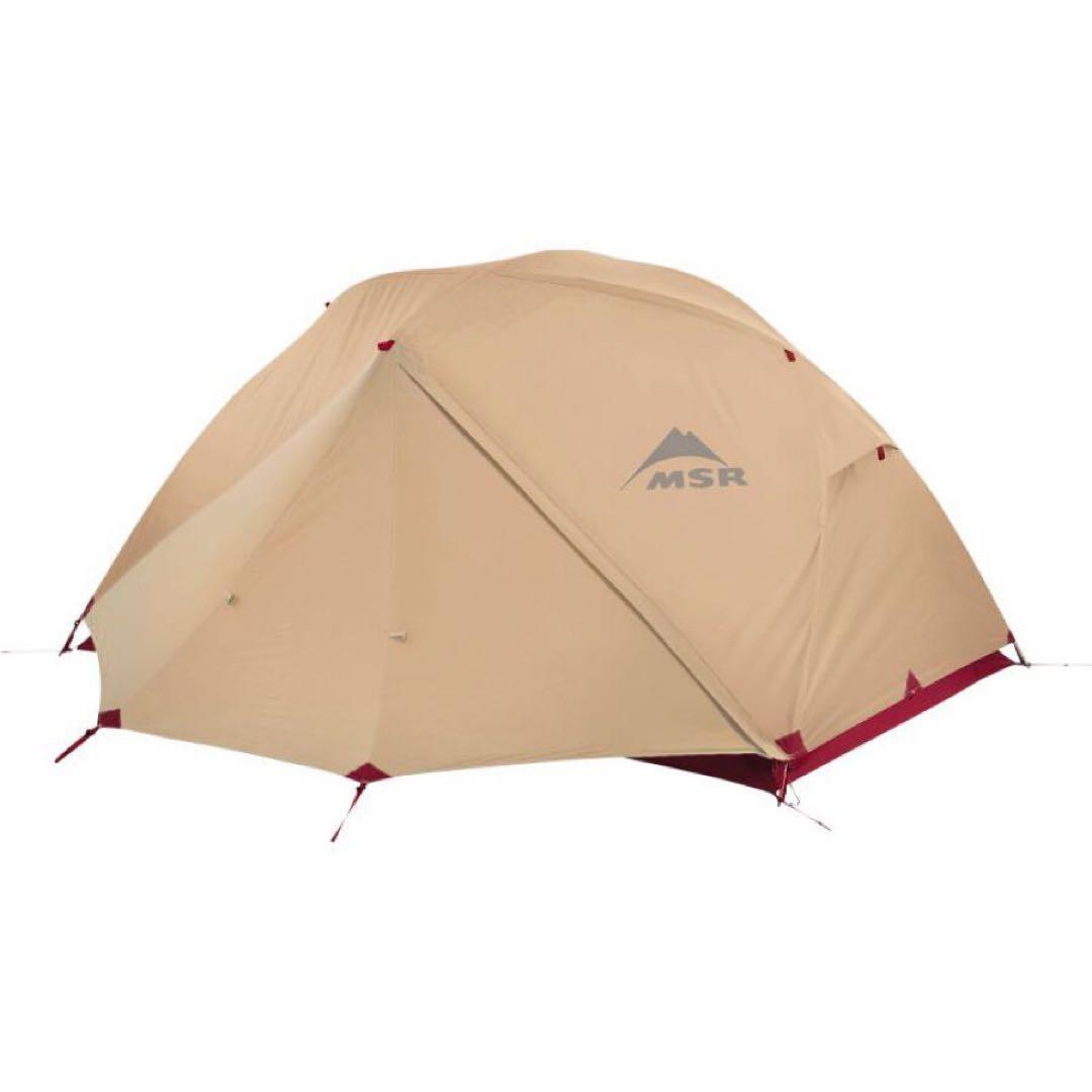 MSR エリクサー2 アウトドア キャンプ テント タン TAN