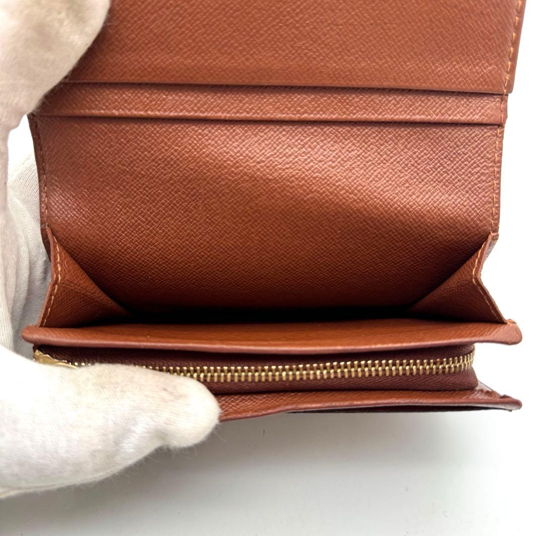 【新型・美品】ルイヴィトン　モノグラム　ポルトモネ・ビエ・トレゾール　折り財布