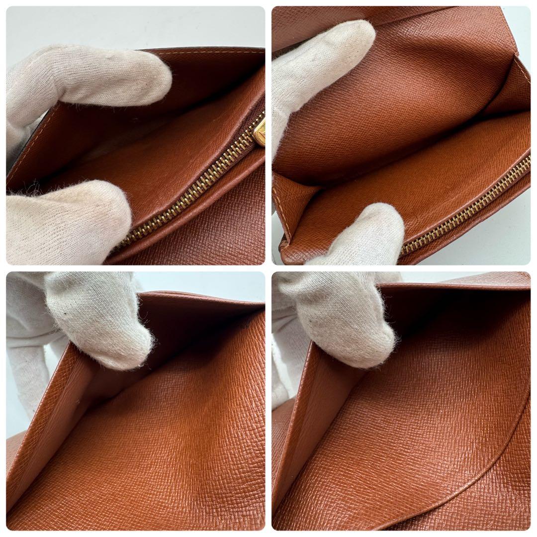 【新型・美品】ルイヴィトン　モノグラム　ポルトモネ・ビエ・トレゾール　折り財布