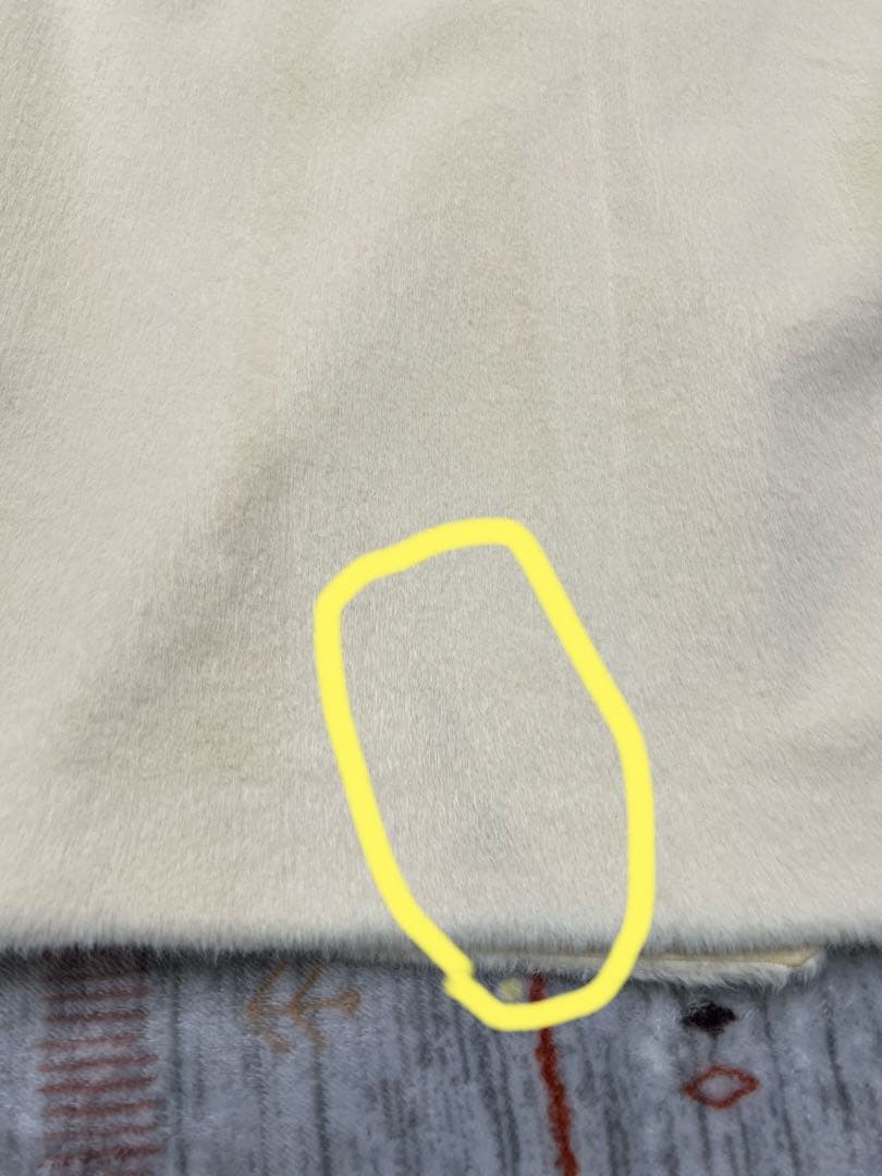 フェイクファーロングフードコート