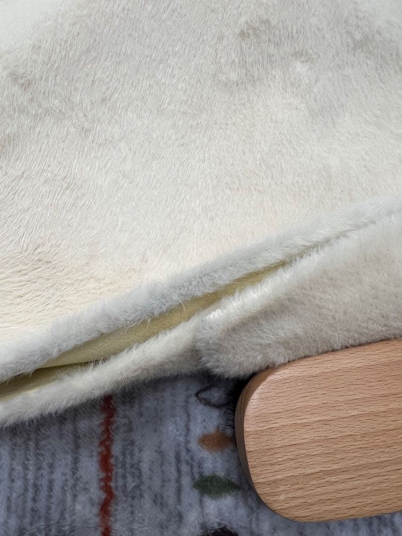 フェイクファーロングフードコート