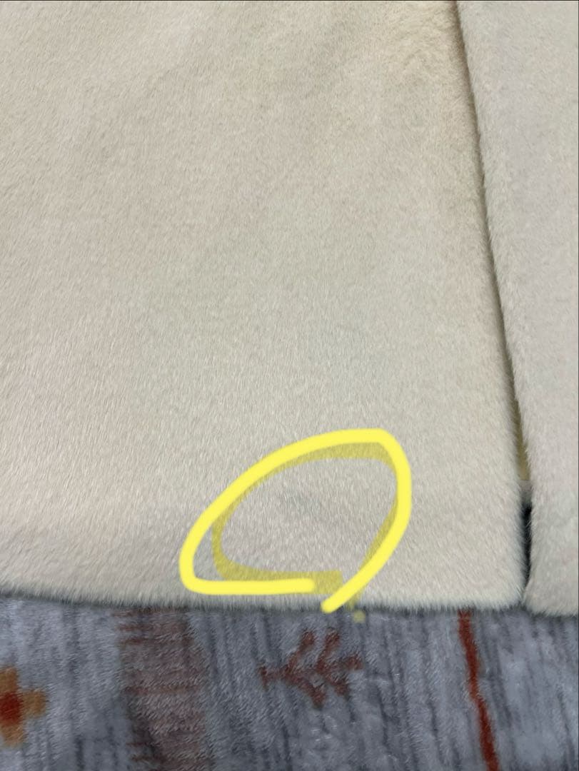 フェイクファーロングフードコート