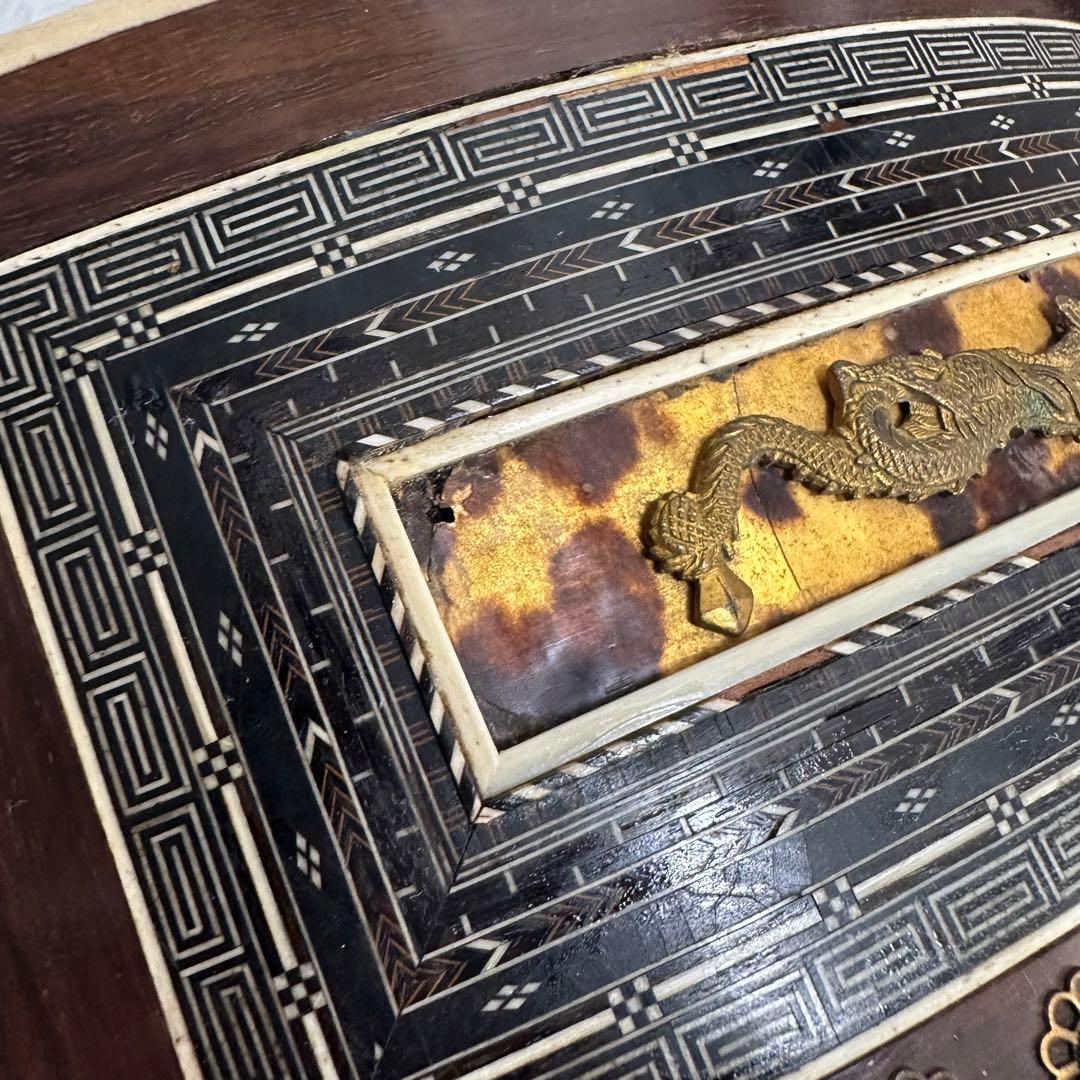 琴　13弦 弦楽器 文化琴 和楽器　龍　金彩　猫足　すだれ掘り