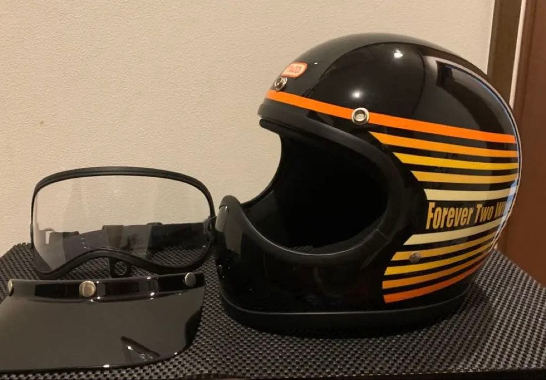 TT&CO. トゥーカッター ヘルメット レインボー ブラック