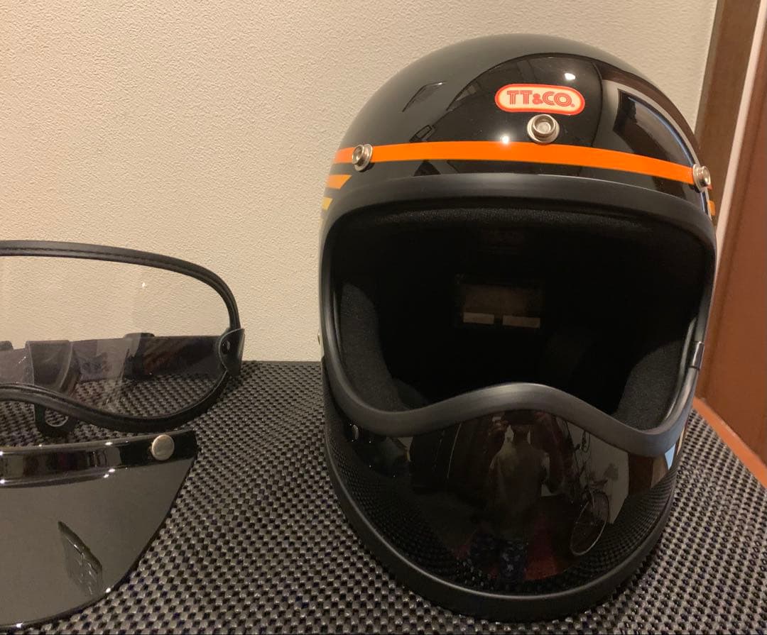 TT&CO. トゥーカッター ヘルメット レインボー ブラック