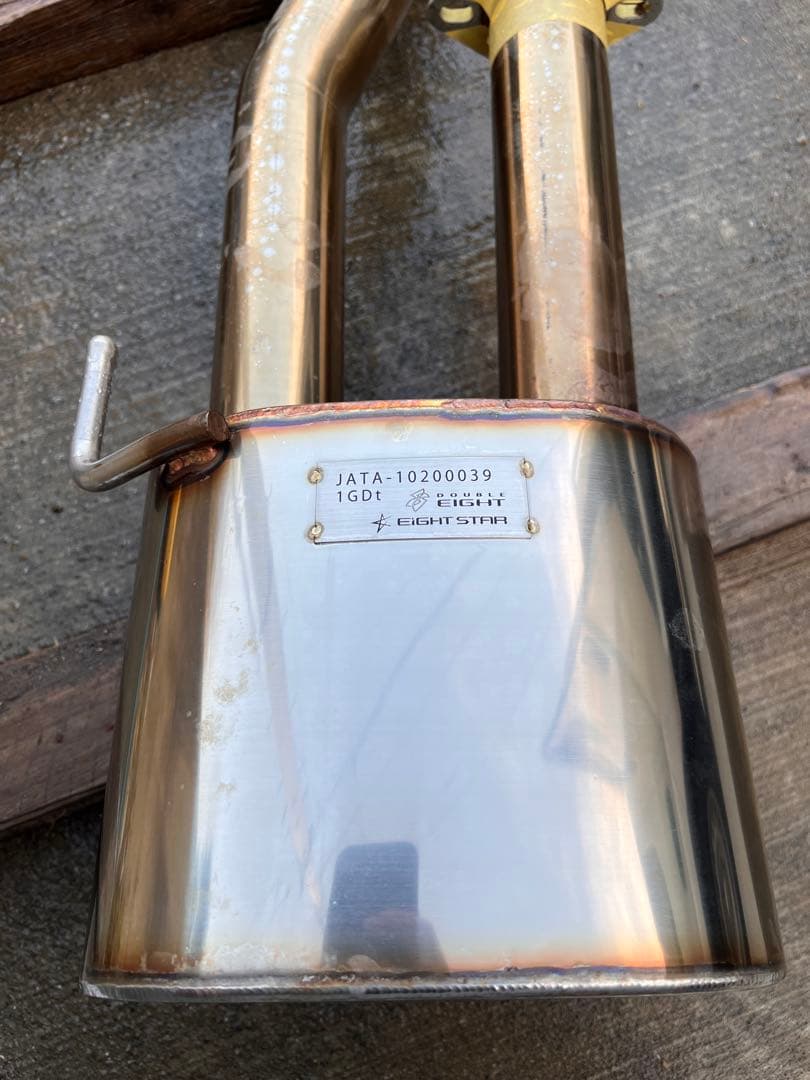 プラド150後期　センターサイドマフラー　ディーゼル車用　引き取り歓迎