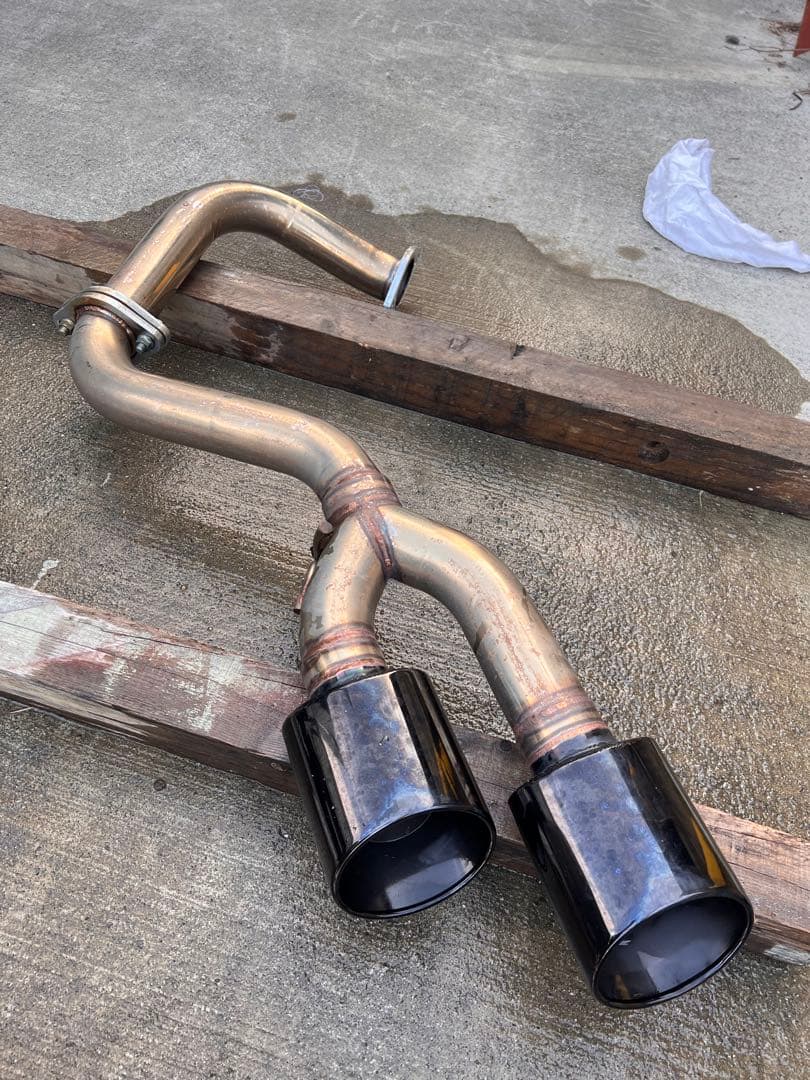 プラド150後期　センターサイドマフラー　ディーゼル車用　引き取り歓迎