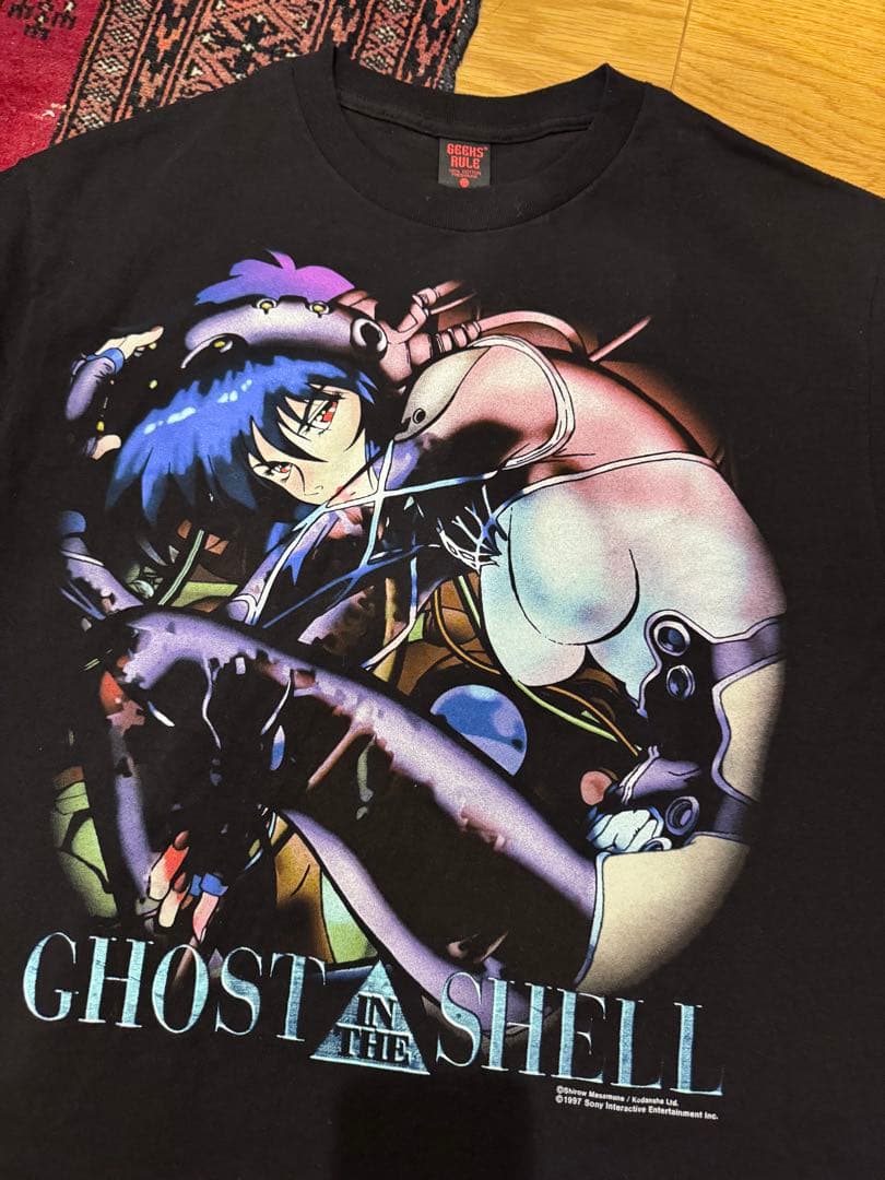 【攻殻機動隊展】GEEKS RULE コラボTシャツ Lサイズ
