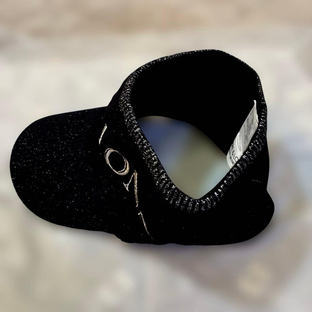 超美品　MARK & LONA 黒 ニットバイザー　レディース