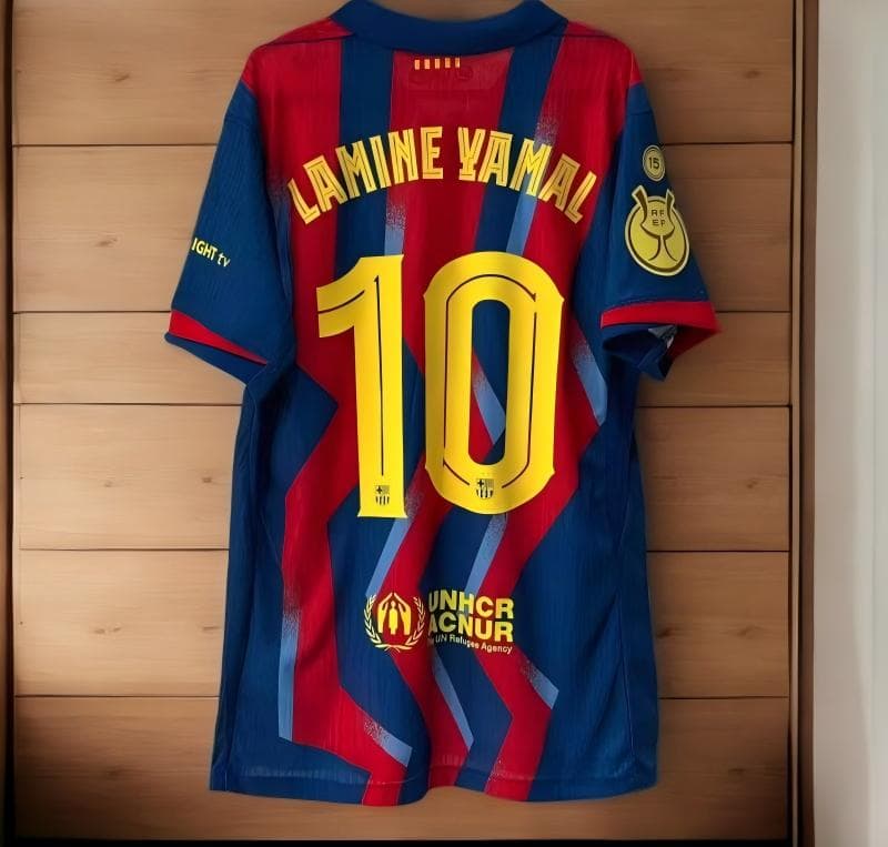 2026SUPRERCOPA バルセロナ アマル 10番 半袖 シャツ